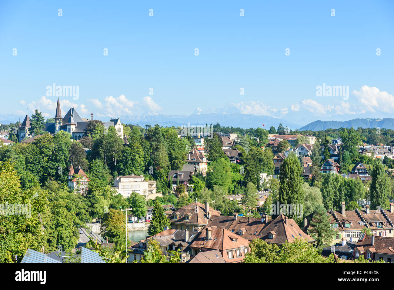 Bern City, Switzerland - travel destination to capital of switzerland Stock Photo