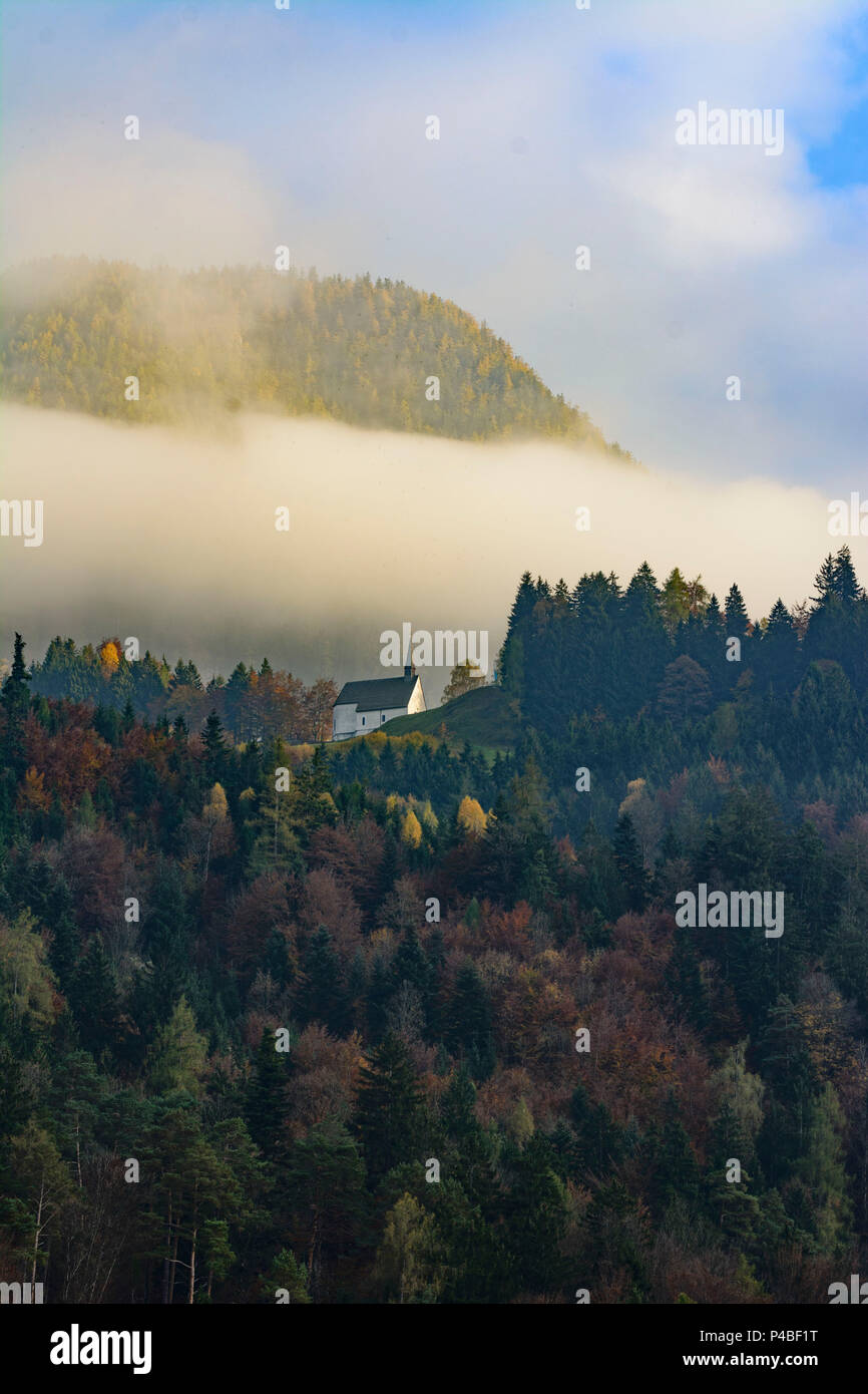 Schleching, pilgrimage church St. Servatius auf dem Streichen