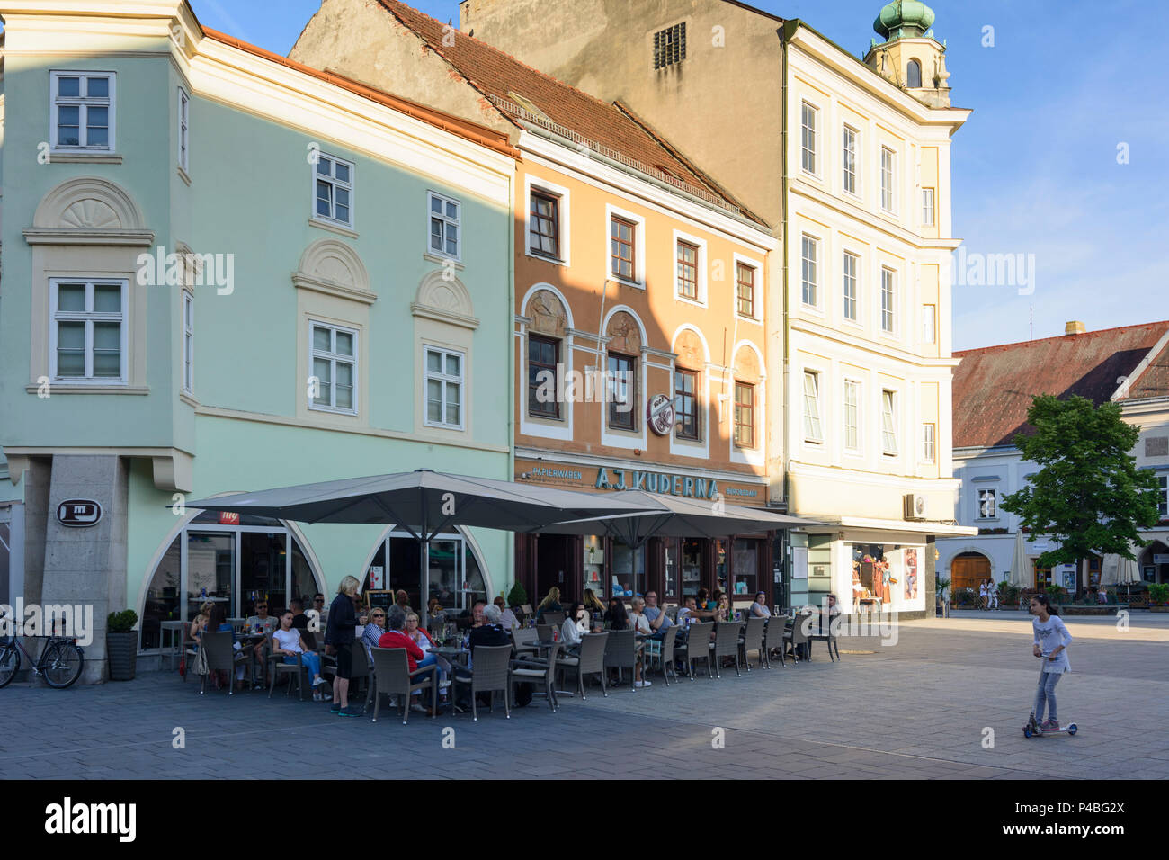 Wiener neustadt hauptplatz main square hires stock photography and