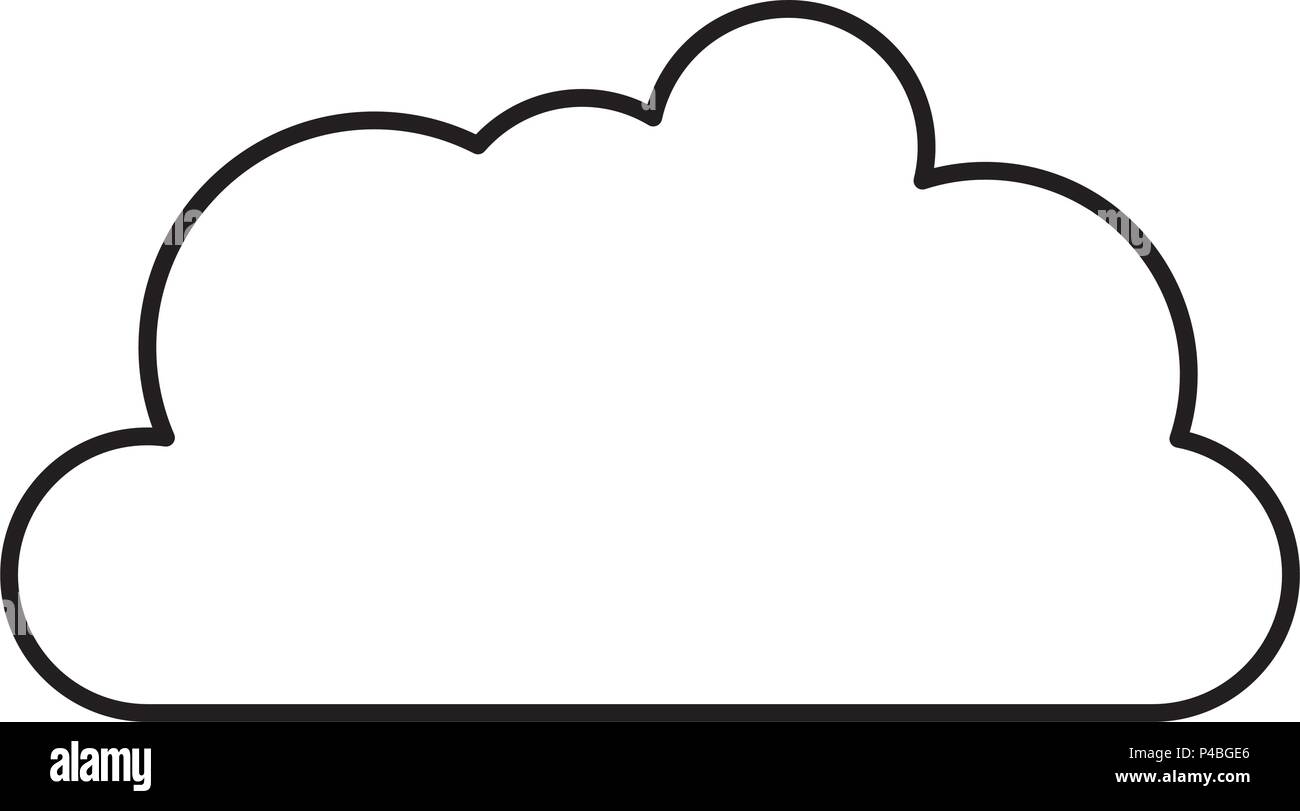 cloud sky isolated icon Stock Vector Image & Art - Alamy