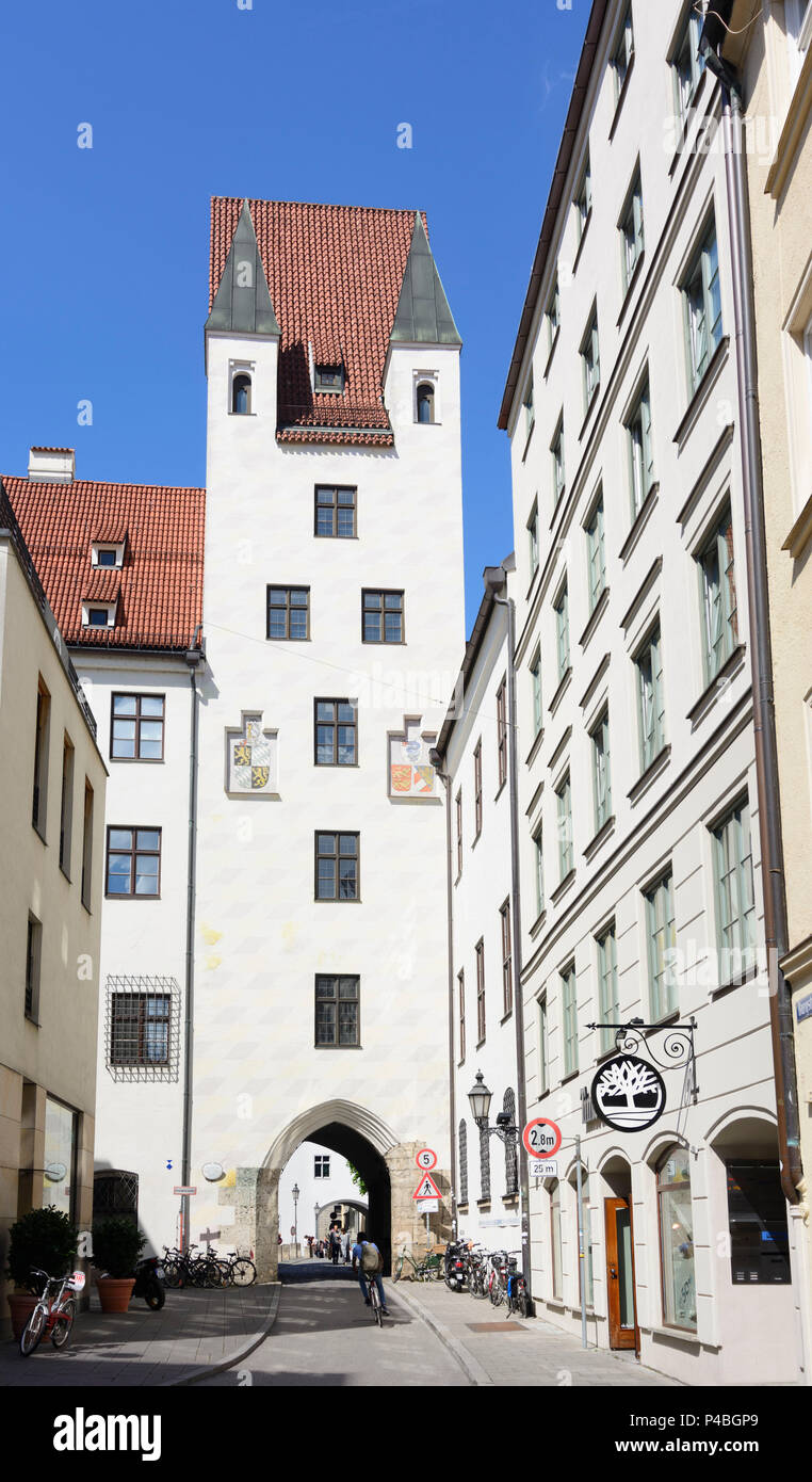 Munich, Alter Hof (Old Court), Upper Bavaria, Bavaria, Germany Stock ...