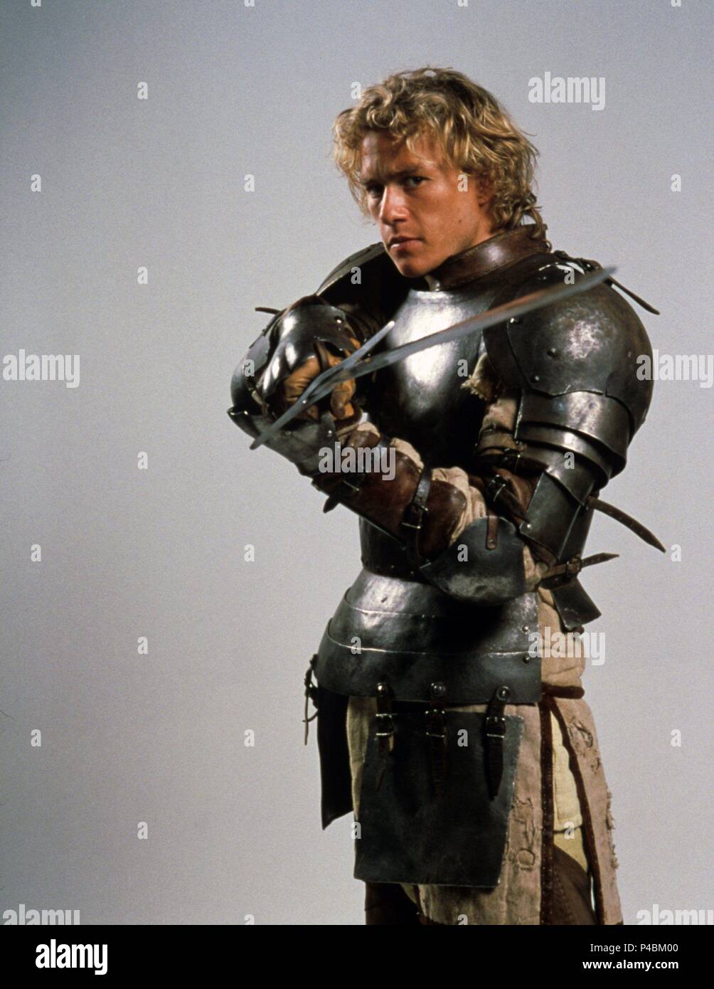 Original Film Title: A KNIGHT'S TALE.  English Title: A KNIGHT'S TALE.  Film Director: BRIAN HELGELAND.  Year: 2001.  Stars: HEATH LEDGER. Credit: COLUMBIA PICTURES / Album Stock Photo