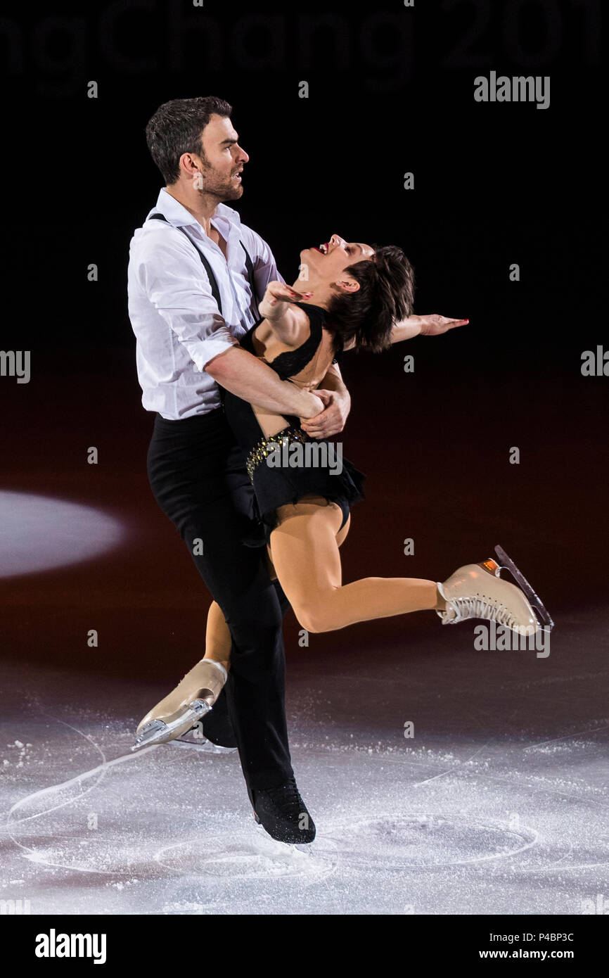 Meagan Duhamel/Eric Radford (CAN) performing at the Figure Skating Gala