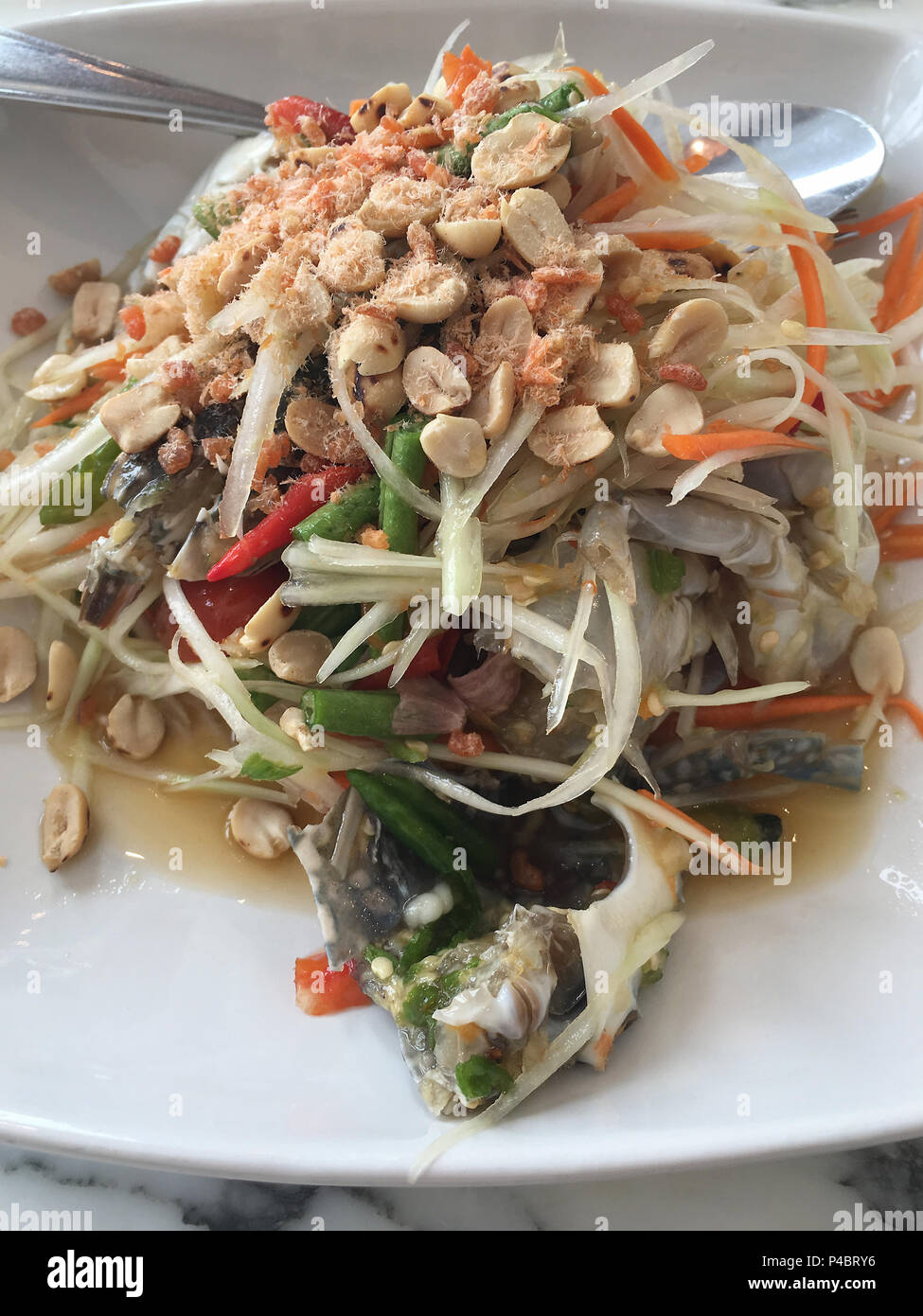 Crab Papaya Salad