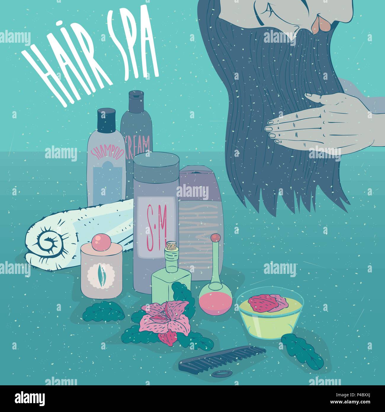 Bottles in the head Stock Vector Images - Alamy