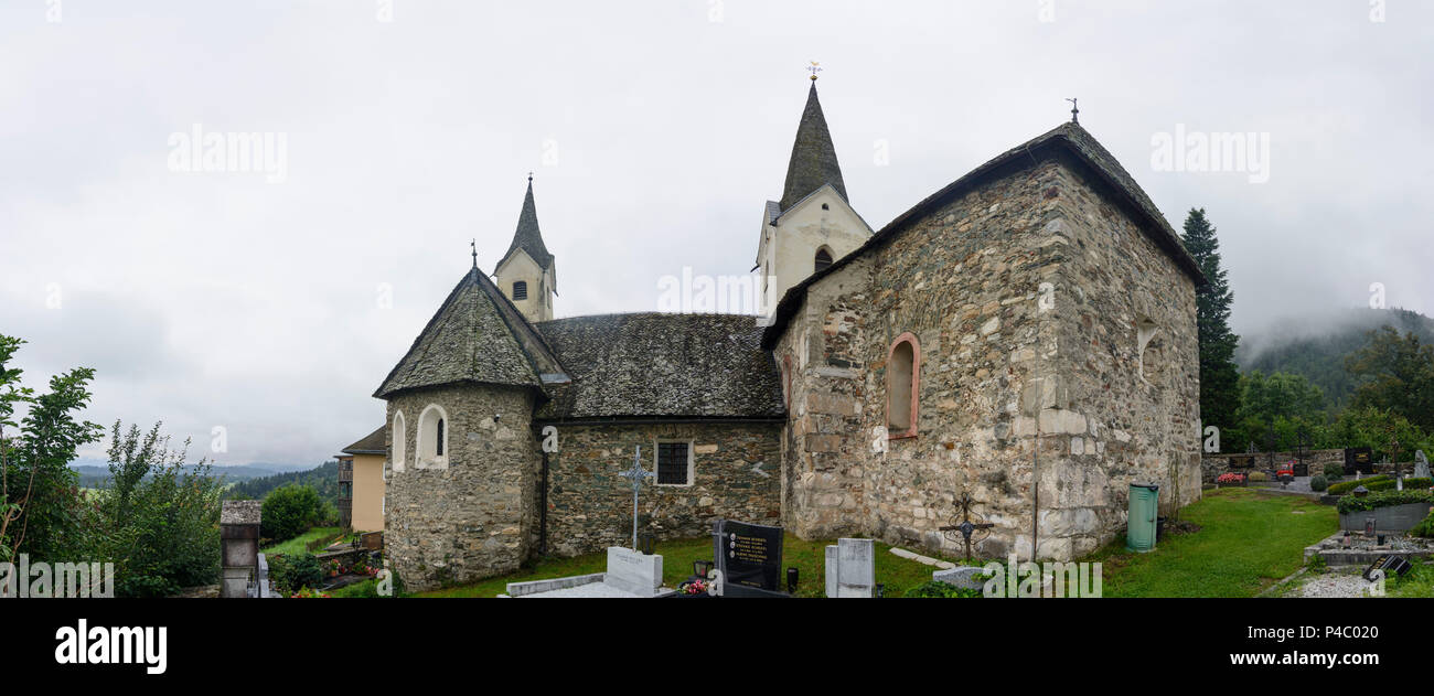 Maria Saal, church in Karnburg, Kärnten, Carinthia, Austria Stock Photo