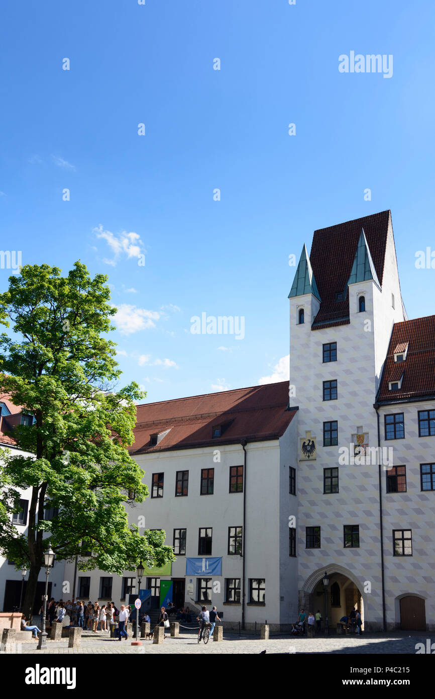 Munich, Alter Hof (Old Court), Upper Bavaria, Bavaria, Germany Stock ...