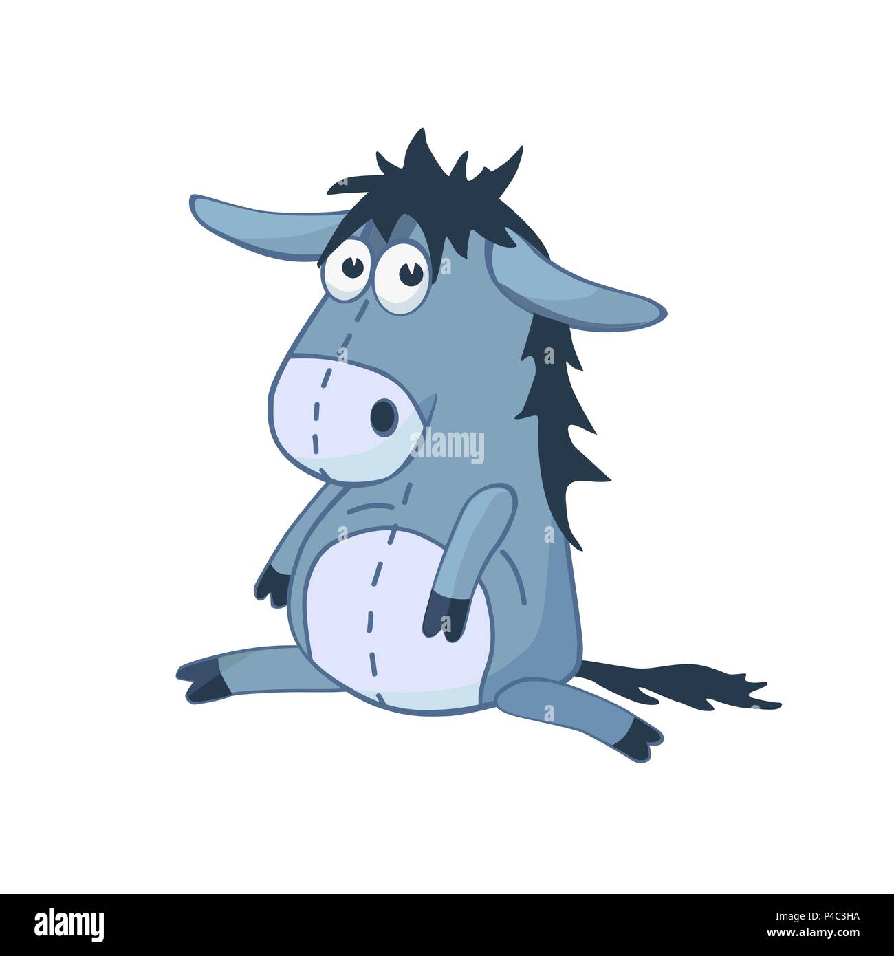 vector stuffed toy isolated Stock Vector