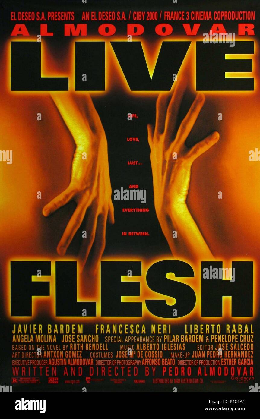 Original Film Title: CARNE TRÊMULA. English Title: LIVE FLESH. Film  Director: PEDRO ALMODOVAR. Year: 1997. Credit: EL DESEO S.A./CIBY 2000 /  Album Stock Photo - Alamy