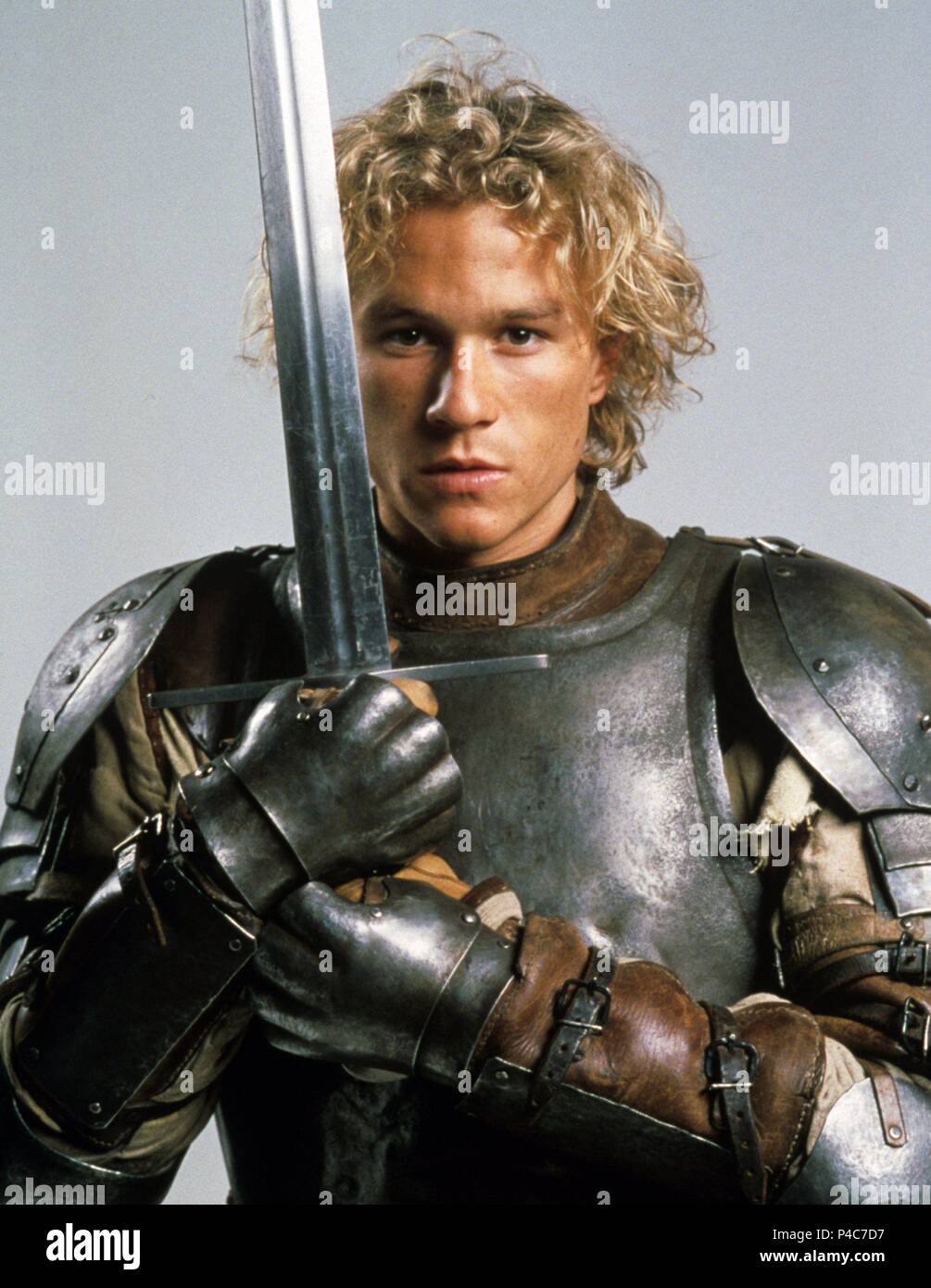 Original Film Title: A KNIGHT'S TALE.  English Title: A KNIGHT'S TALE.  Film Director: BRIAN HELGELAND.  Year: 2001.  Stars: HEATH LEDGER. Credit: COLUMBIA PICTURES / Album Stock Photo