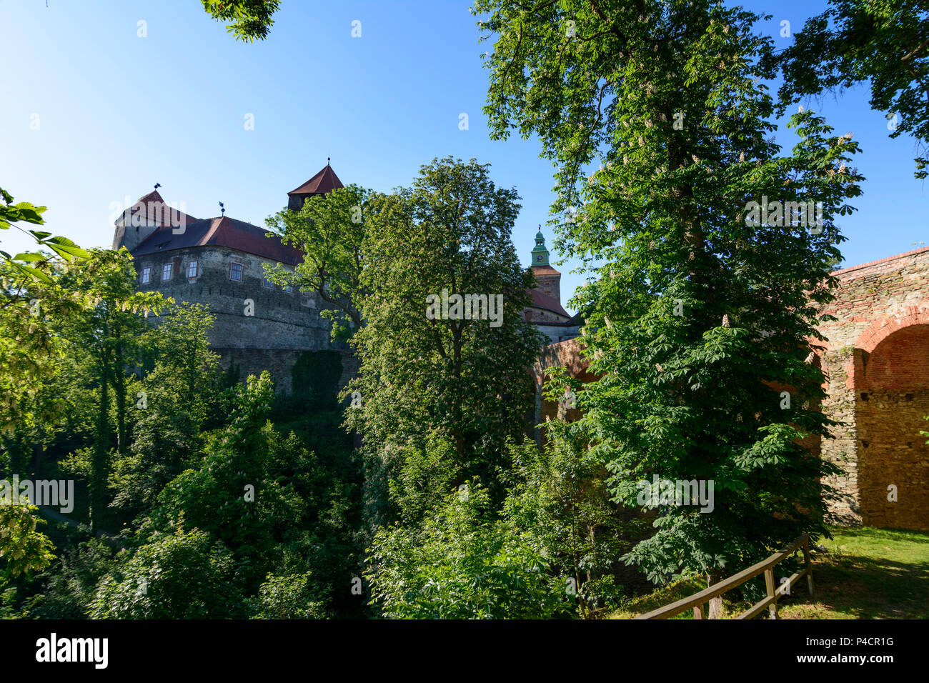 Stadtschlaining, castle, Südburgenland, Burgenland, Austria Stock Photo