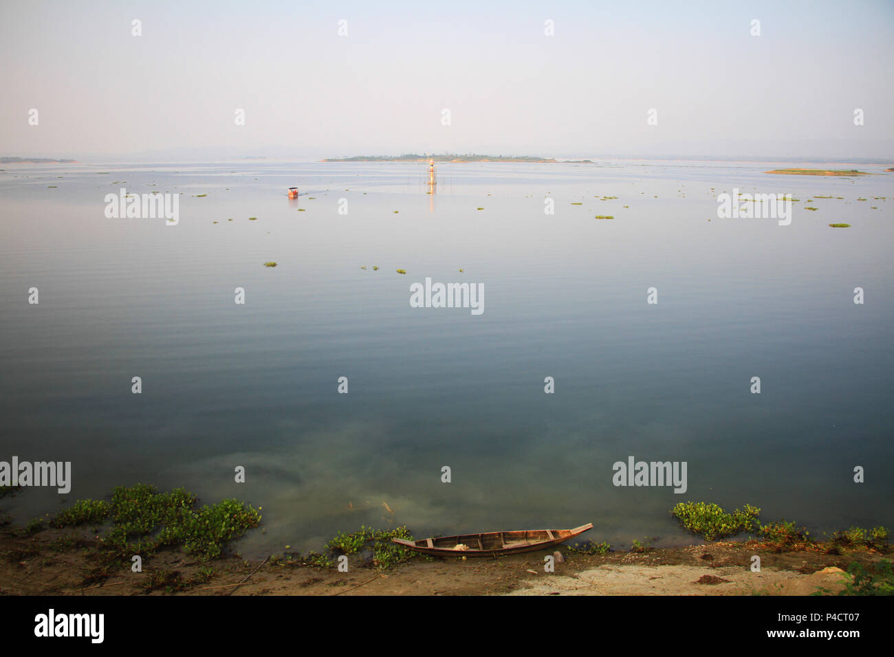 Beautiful Kaptai lake in Rangamati, Bangladesh. Kaptai lake is the ...