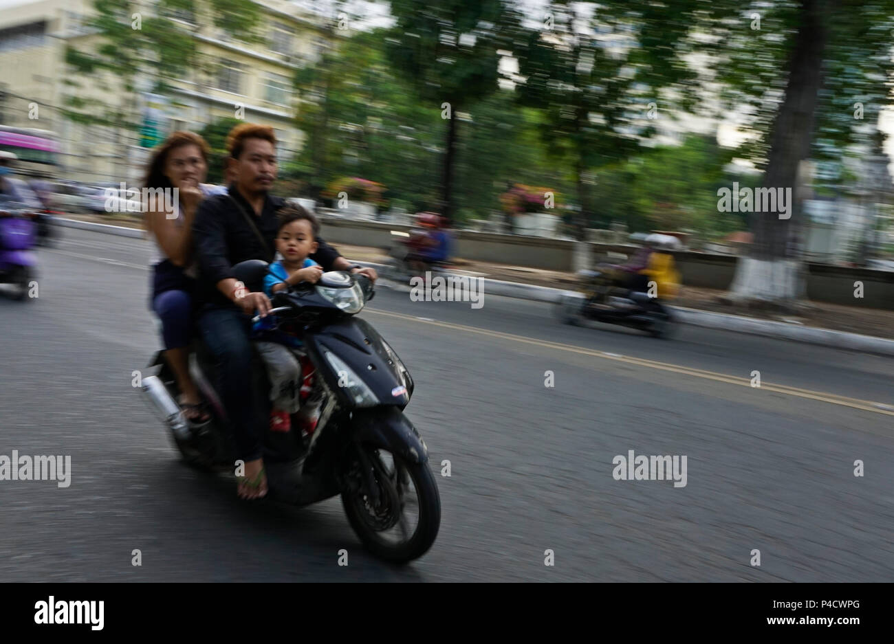 Phnom Penh, Cambodia Stock Photo