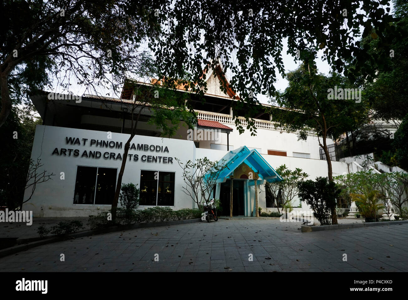 Wat Phnom Penh Arts and Crafts Center, Phnom Penh, Cambodia Stock Photo