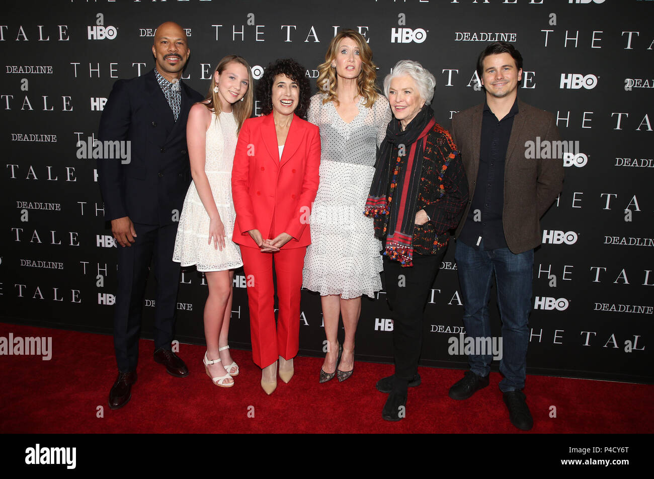 FYC Screening of HBO's Film THE TALE  Featuring: Common, Isabelle Nelisse, Jennifer Fox, Laura Dern, Ellen Burstyn, Jason Ritter Where: Los Angeles, California, United States When: 20 May 2018 Credit: FayesVision/WENN.com Stock Photo