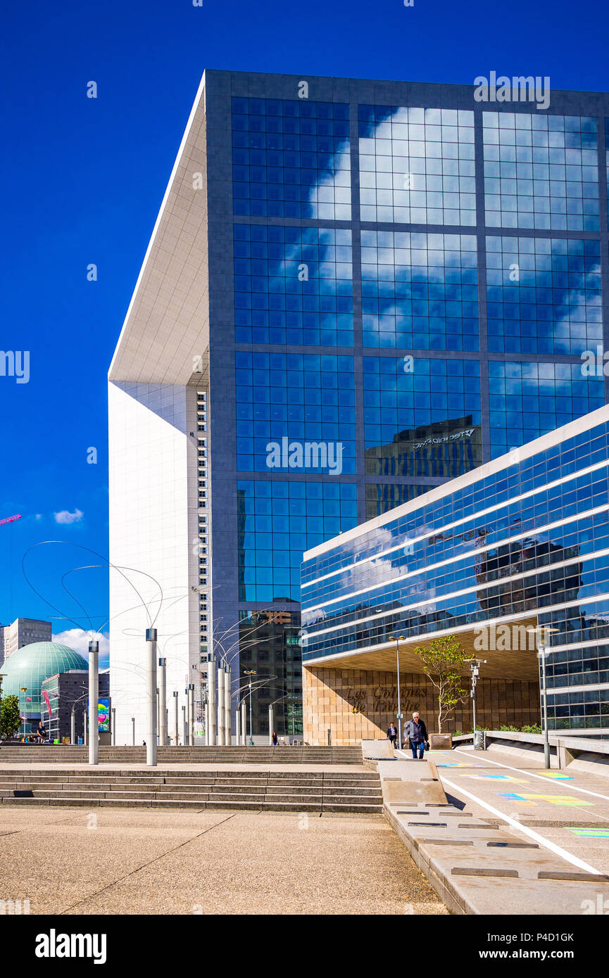 "Utsurohi" by Aiko Miyawaki in the La Defense area in Paris, France Stock Photo