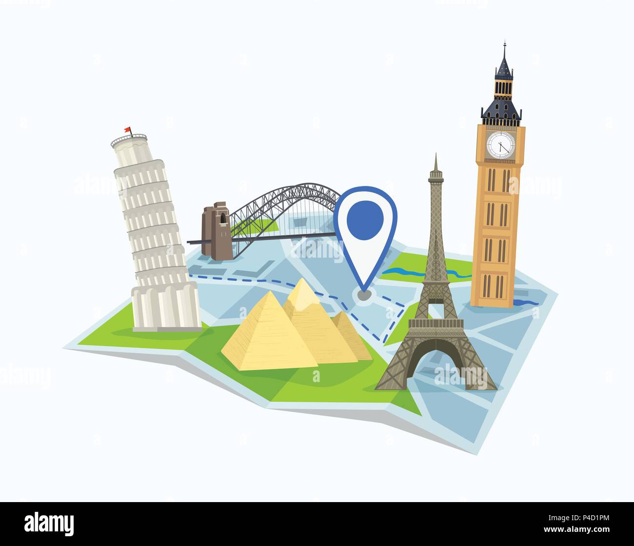 destination vector concept Stock Vector Image & Art - Alamy