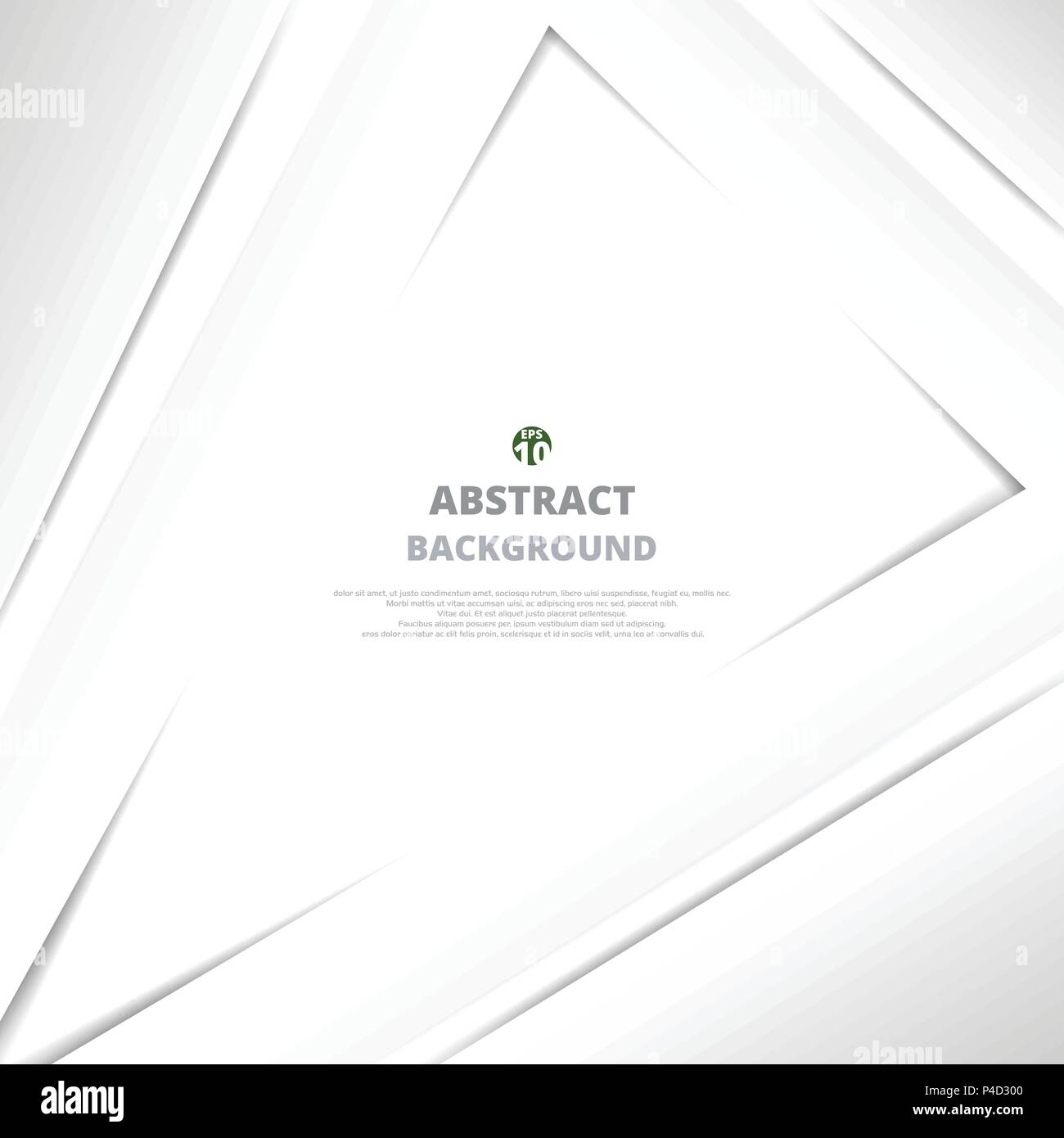 Triangular Cut Paper Background Abstract of triangle gray paper cut background. Illustration vector ...