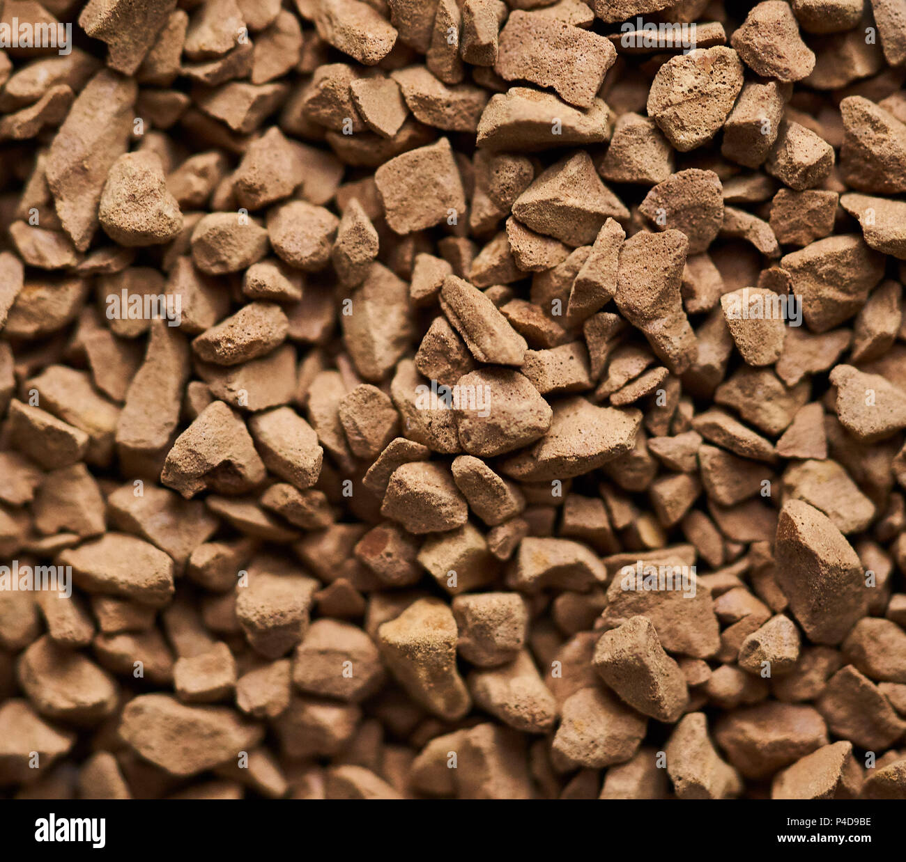Coffee Granules Close up Stock Photo Alamy