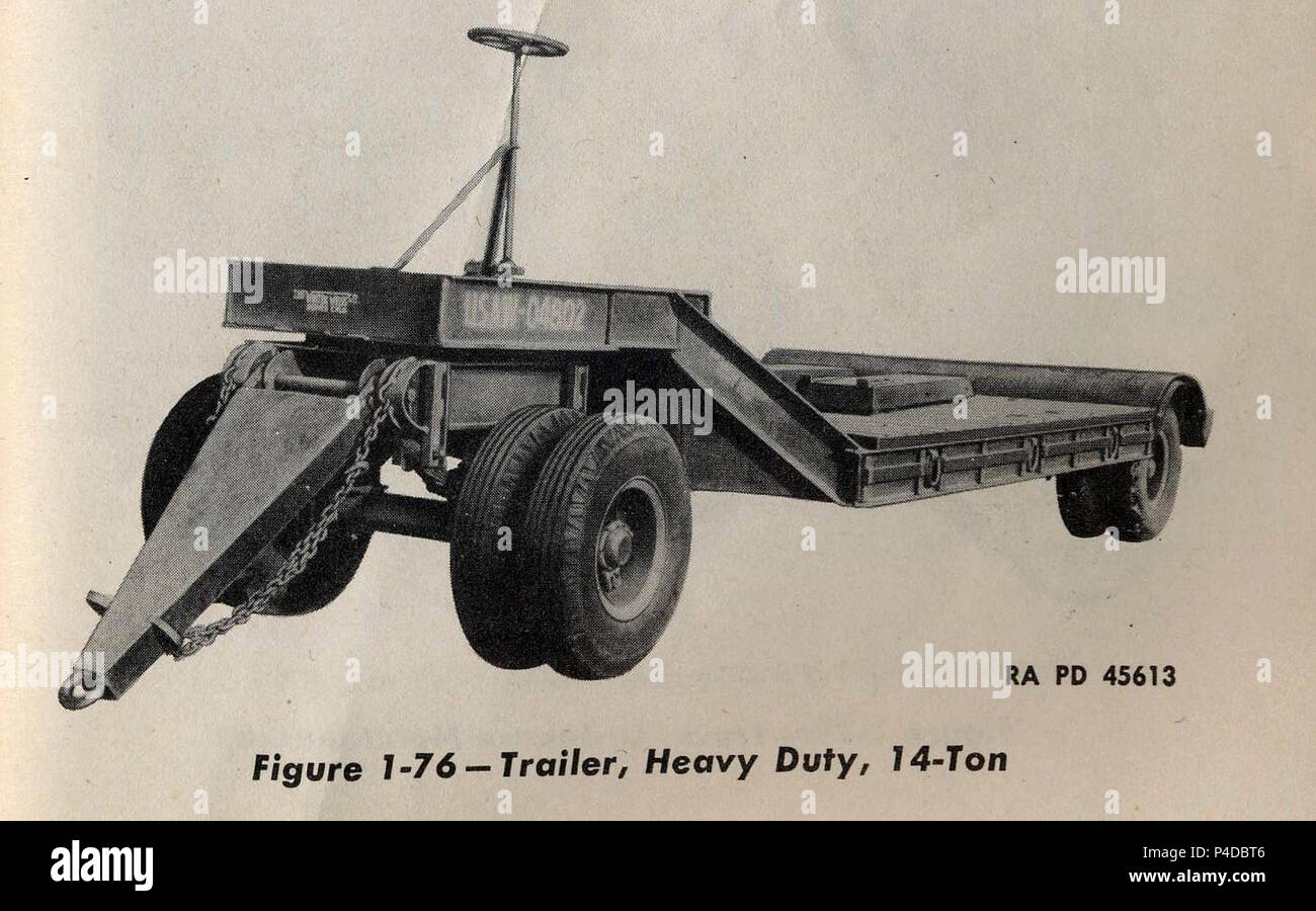 14 ton trailer Stock Photo - Alamy