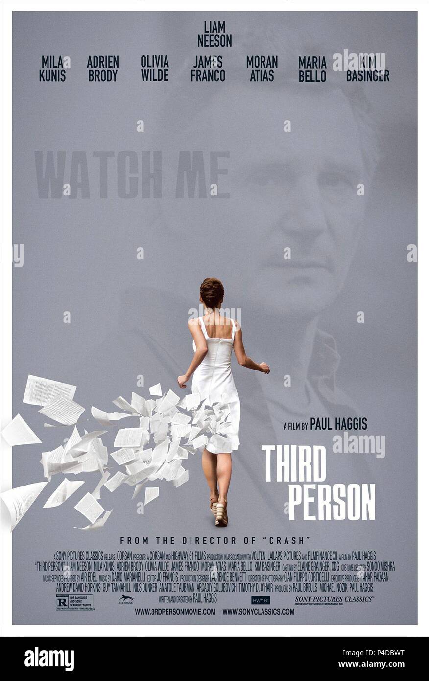 Original Film Title THIRD PERSON. English Title THIRD PERSON. Film Director PAUL HAGGIS. Year