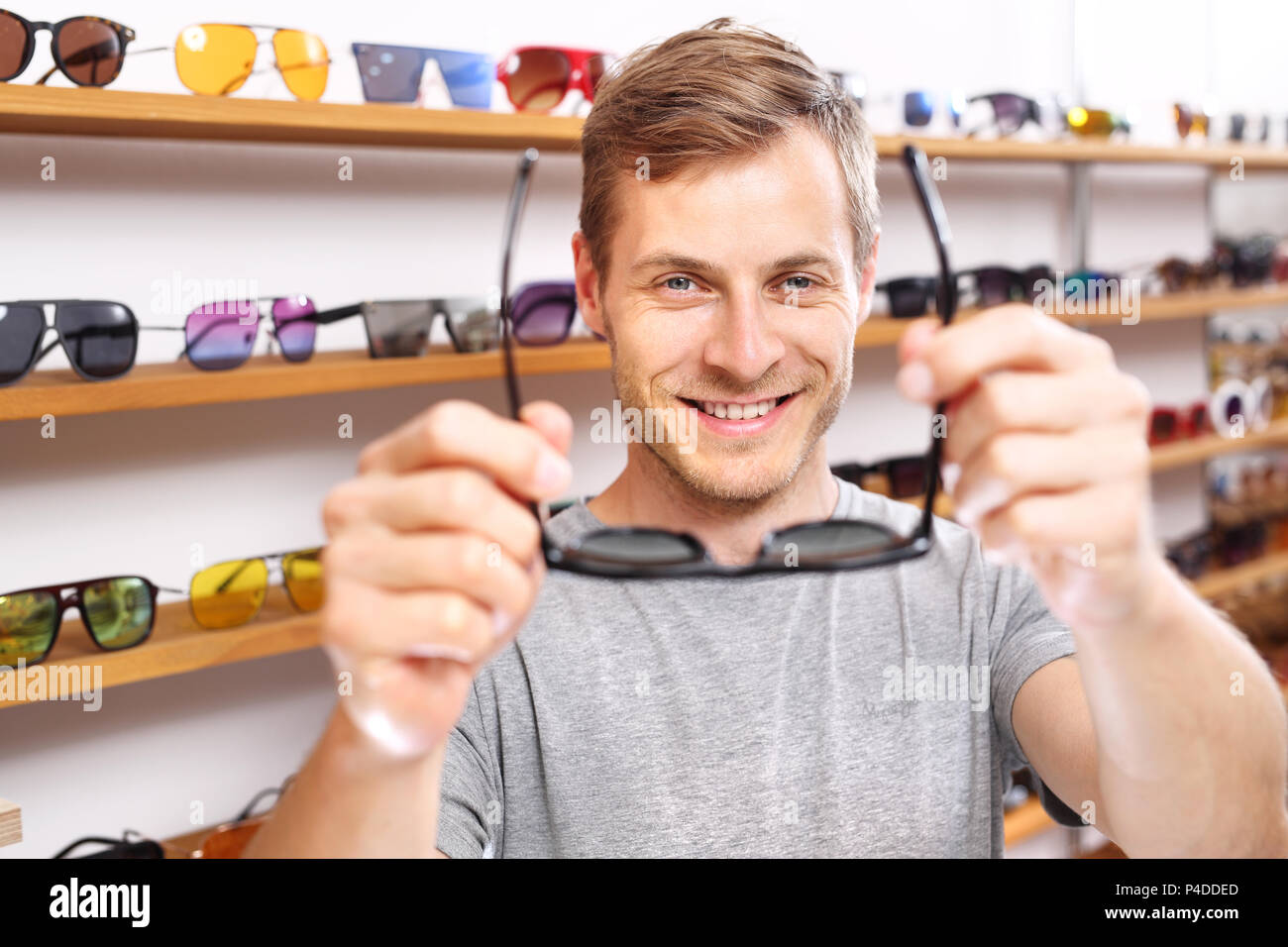 Eye protection. Sunglasses Stock Photo Alamy