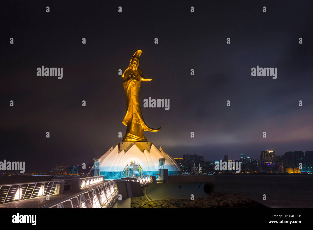 The Guan Yin statue in Macau Stock Photo Alamy
