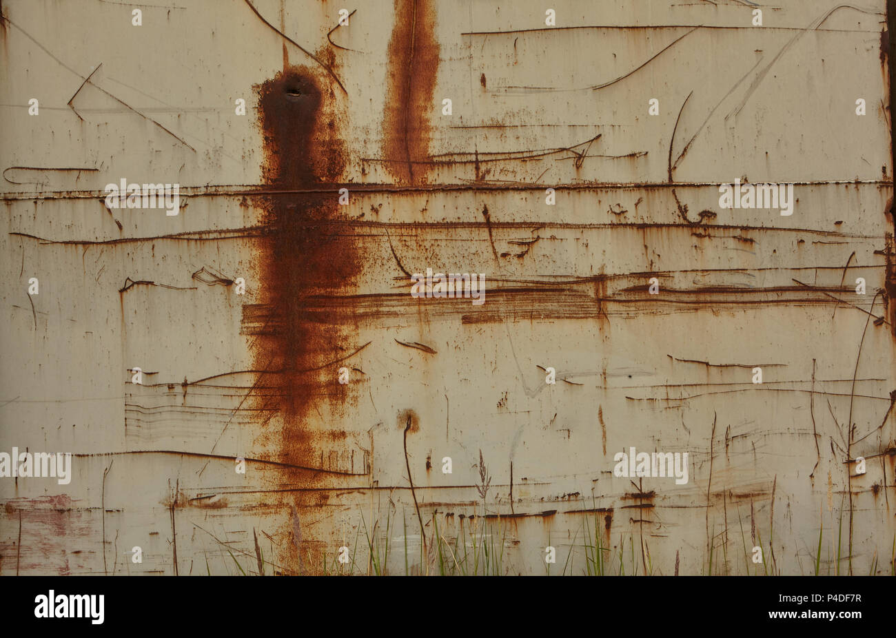 Abstract seamless texture of rusted metal. Old metal texture background. Stock Photo