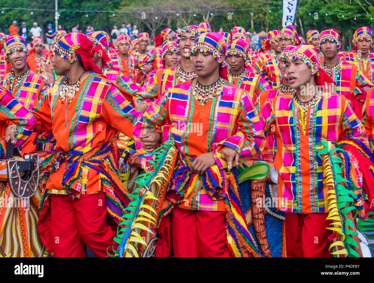 Participants in the Aliwan fiesta in Manila Philippines Stock Photo - Alamy