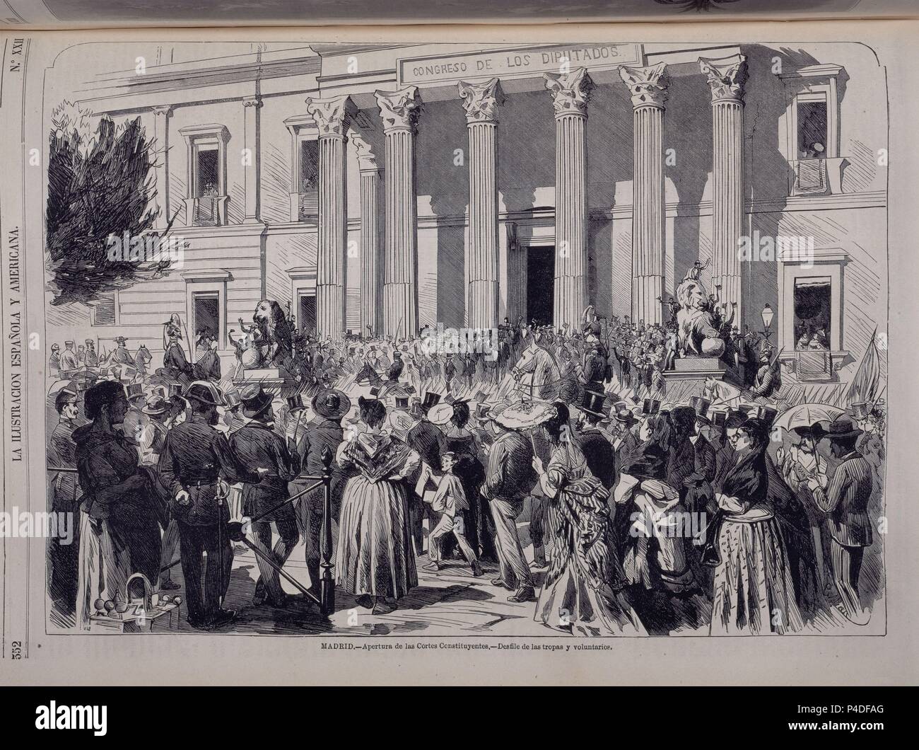 APERTURA DE LAS CORTES CONSTITUYENTES DE LA I REPUBLICA EL 1 DE JUNIO