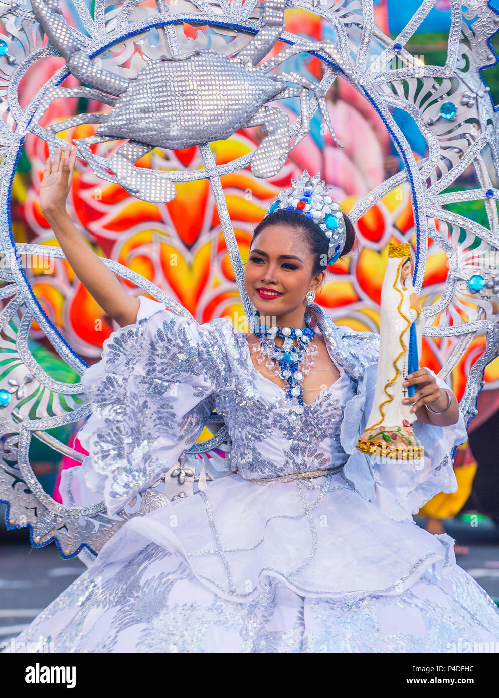 Participant in the Aliwan fiesta in Manila Philippines Stock Photo - Alamy
