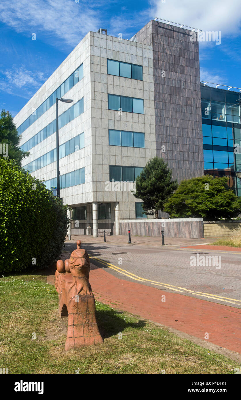 Cardiff Bay Atradius Insurance Offices South Wales Stock Photo Alamy