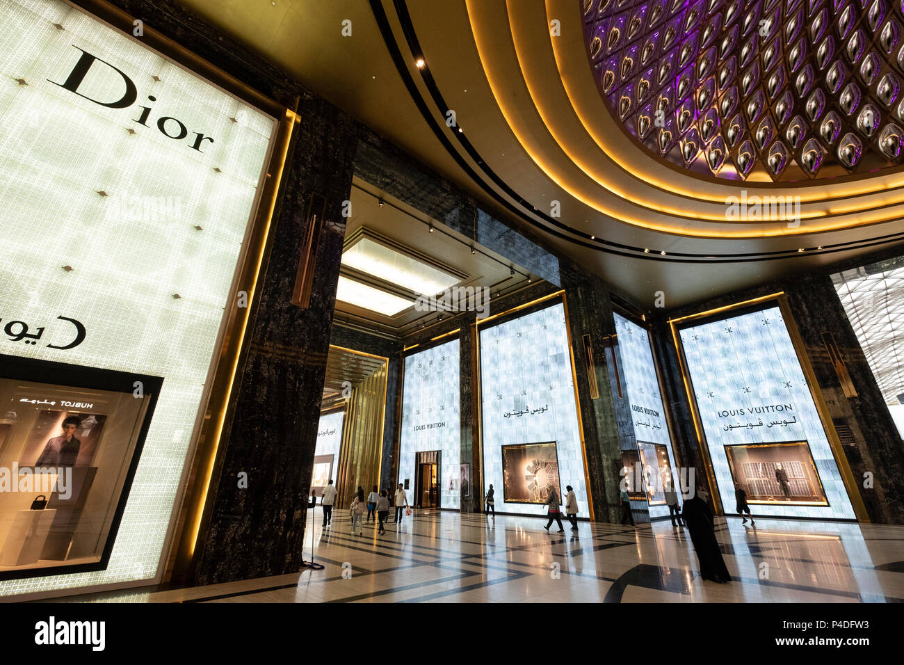 Louis Vuitton ornate display at The Avenues shopping mall in Kuwait City,  Kuwait Stock Photo - Alamy