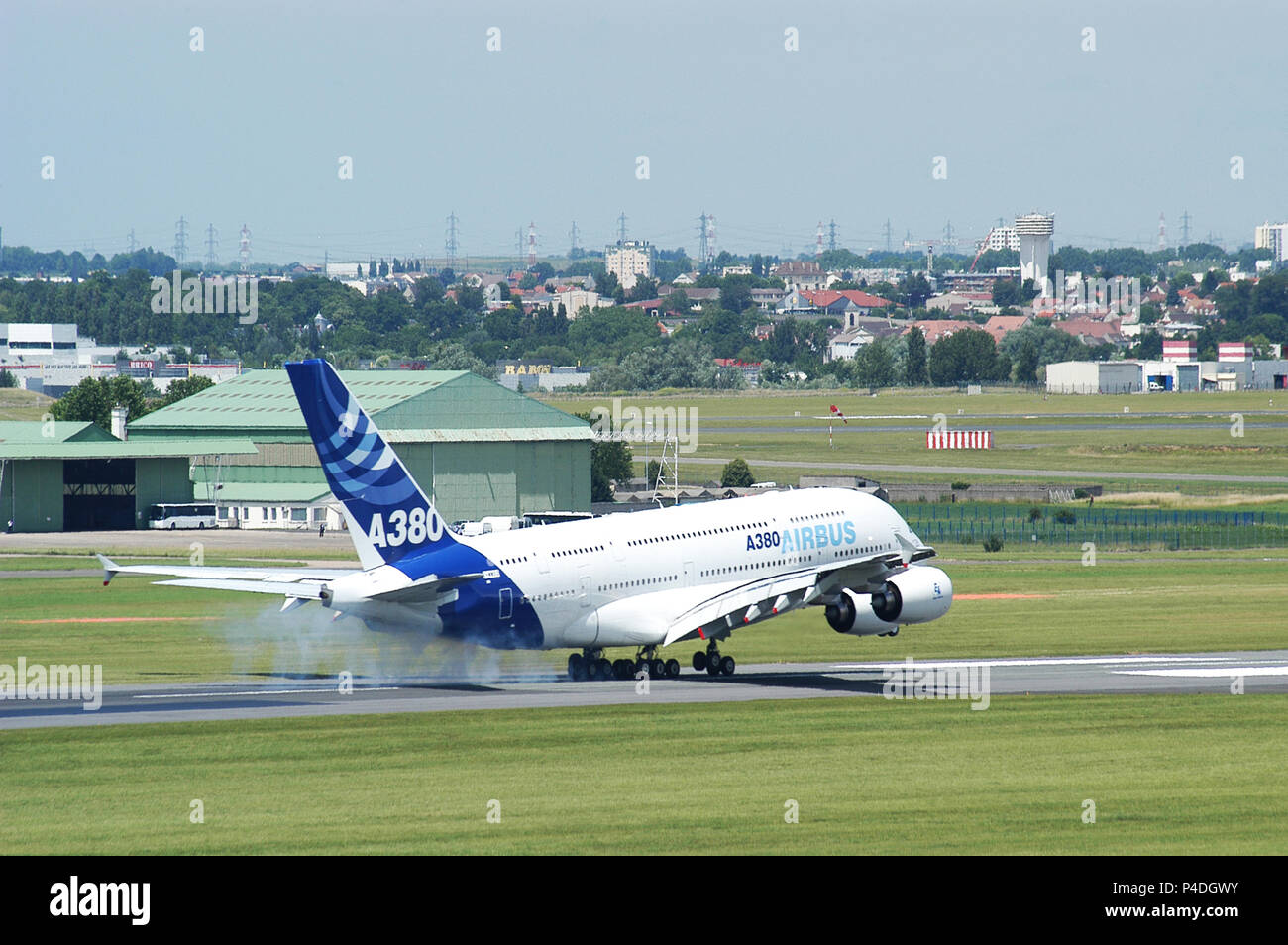 PARIS/BOURGET LE 18/06/2009 PRESENTATION DE L'A380 AU SALON DU BOURGET