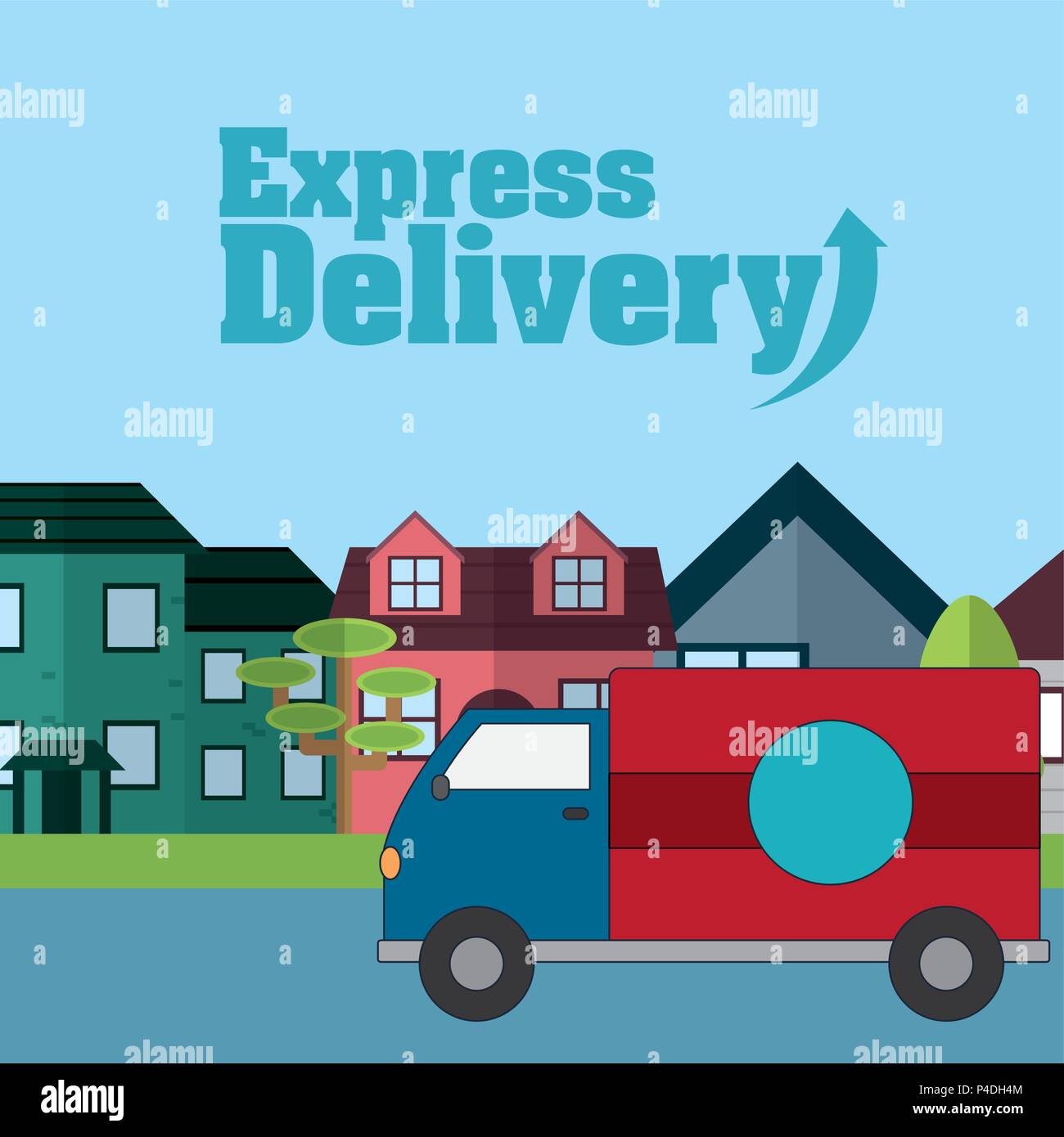 Express delivery concept Stock Vector Image & Art Alamy