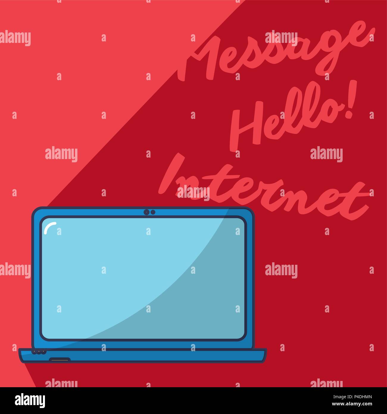Blog hello Stock Vector Images - Alamy