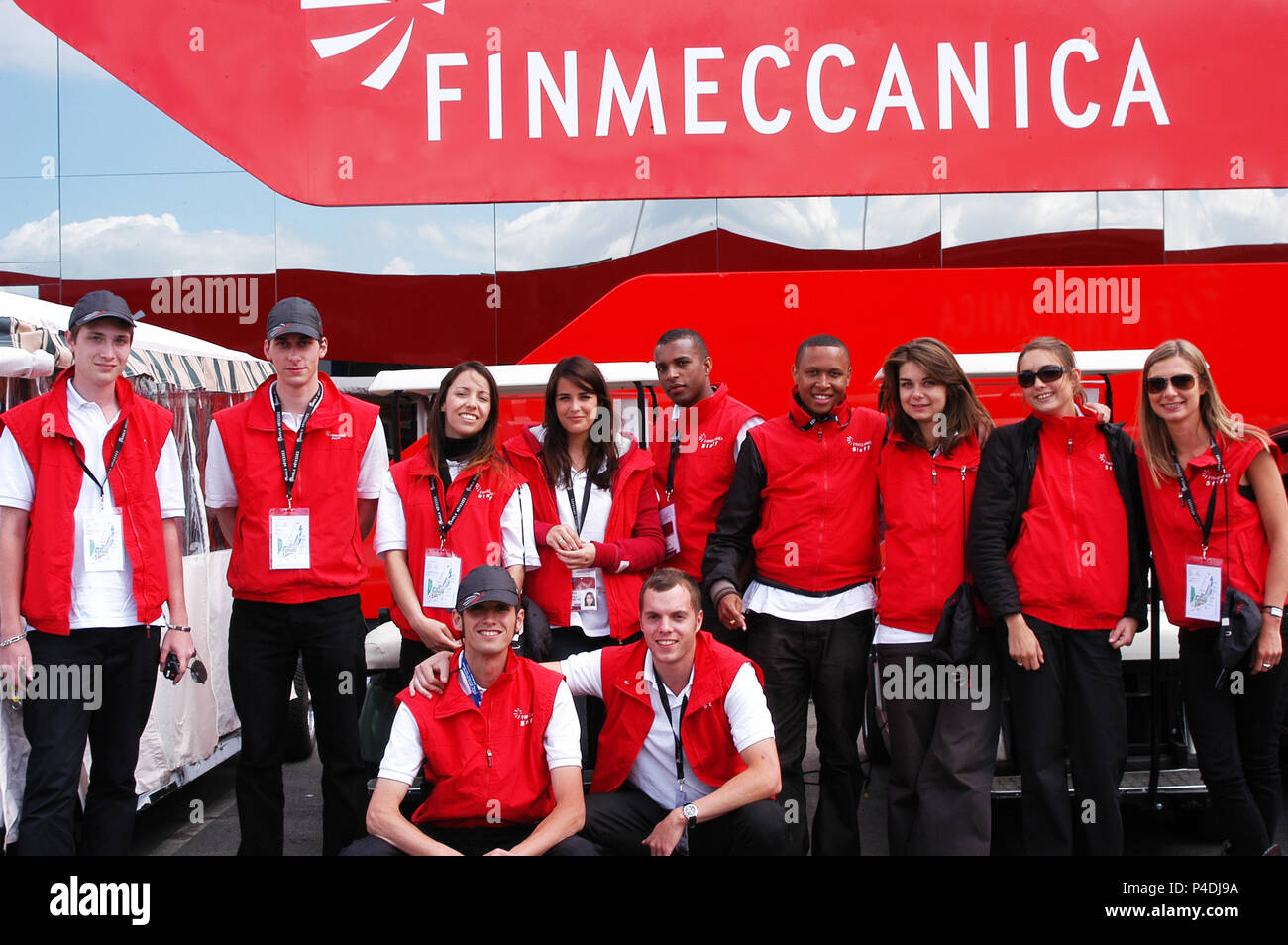 PARIS/BOURGET LE 18/06/2009 AMBIANCE DU SALON DU BOURGET Stock Photo