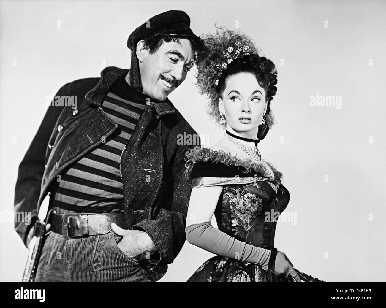 Ann blyth world in his arms Black and White Stock Photos & Images - Alamy
