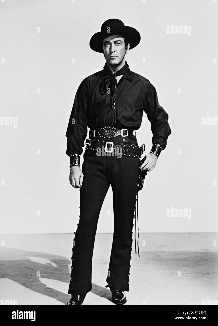 Original Film Title: RIDE, VAQUERO!.  English Title: RIDE, VAQUERO!.  Film Director: JOHN FARROW.  Year: 1953.  Stars: ROBERT (SCHAUSPIELER) TAYLOR. Credit: M.G.M. / Album Stock Photo