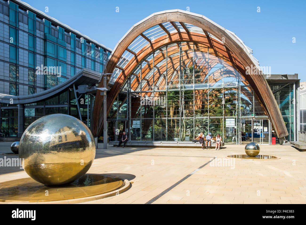 Winter Garden, Sheffield, England, UK Stock Photo Alamy