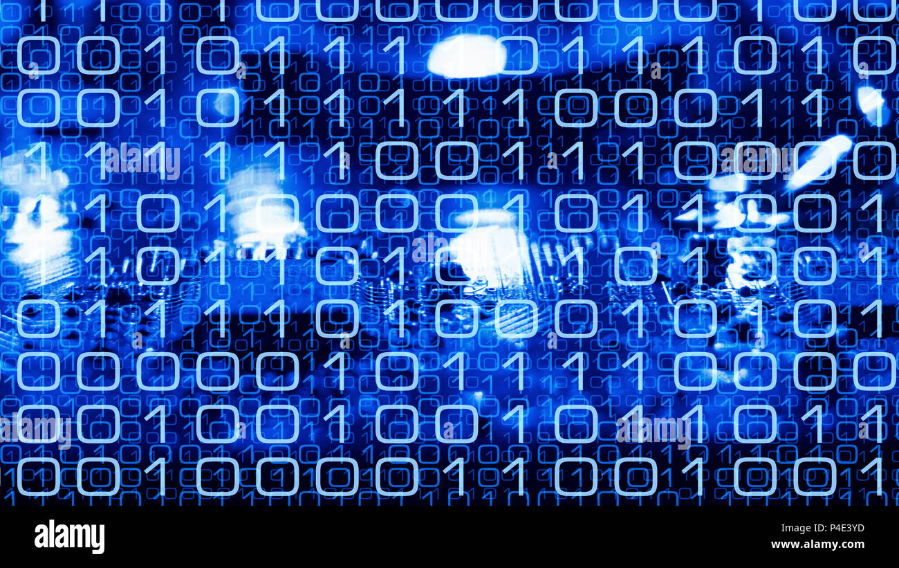 New tech security ai inside future technology electronics Stock Photo
