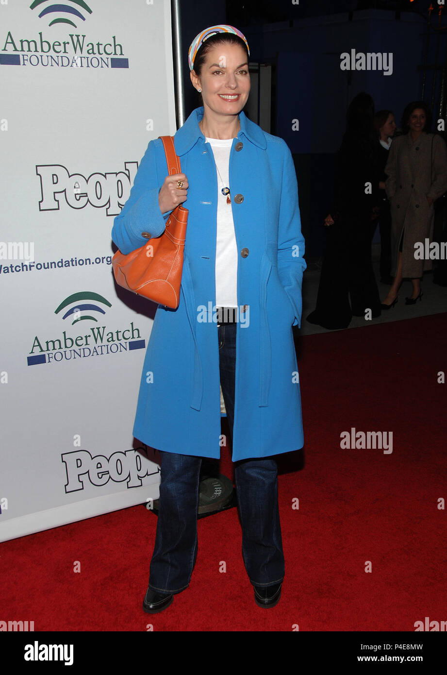 Sela Ward arriving at the AMBER ALERT FOUNDATION PARTY at the Globe