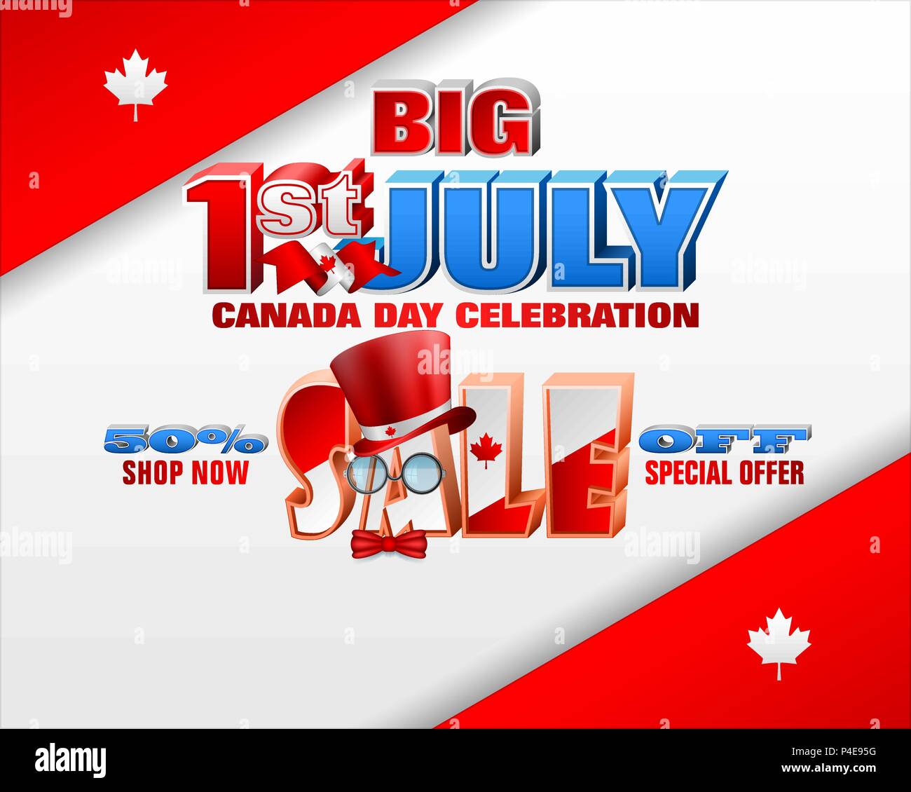 Shopping mall maple leaf Stock Vector Images Alamy