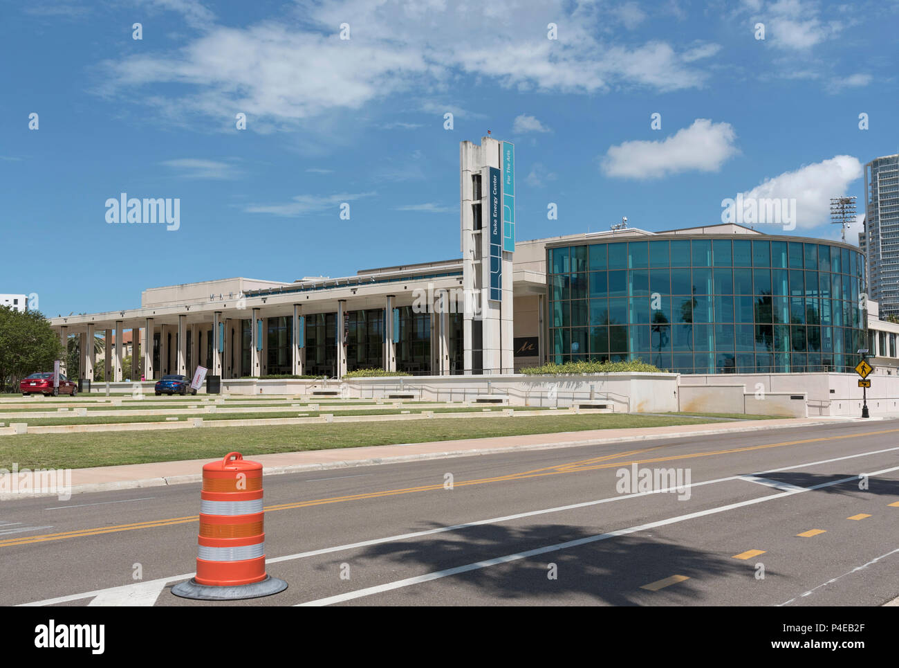 St. Petersburg, Florida, USA. 2018. The Mahaffey Theater and Duke Energy Center for the Arts