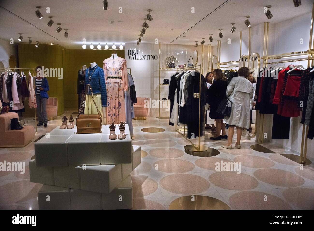 Valentino Shop Milan, Italy High Stock Photography and Images Alamy