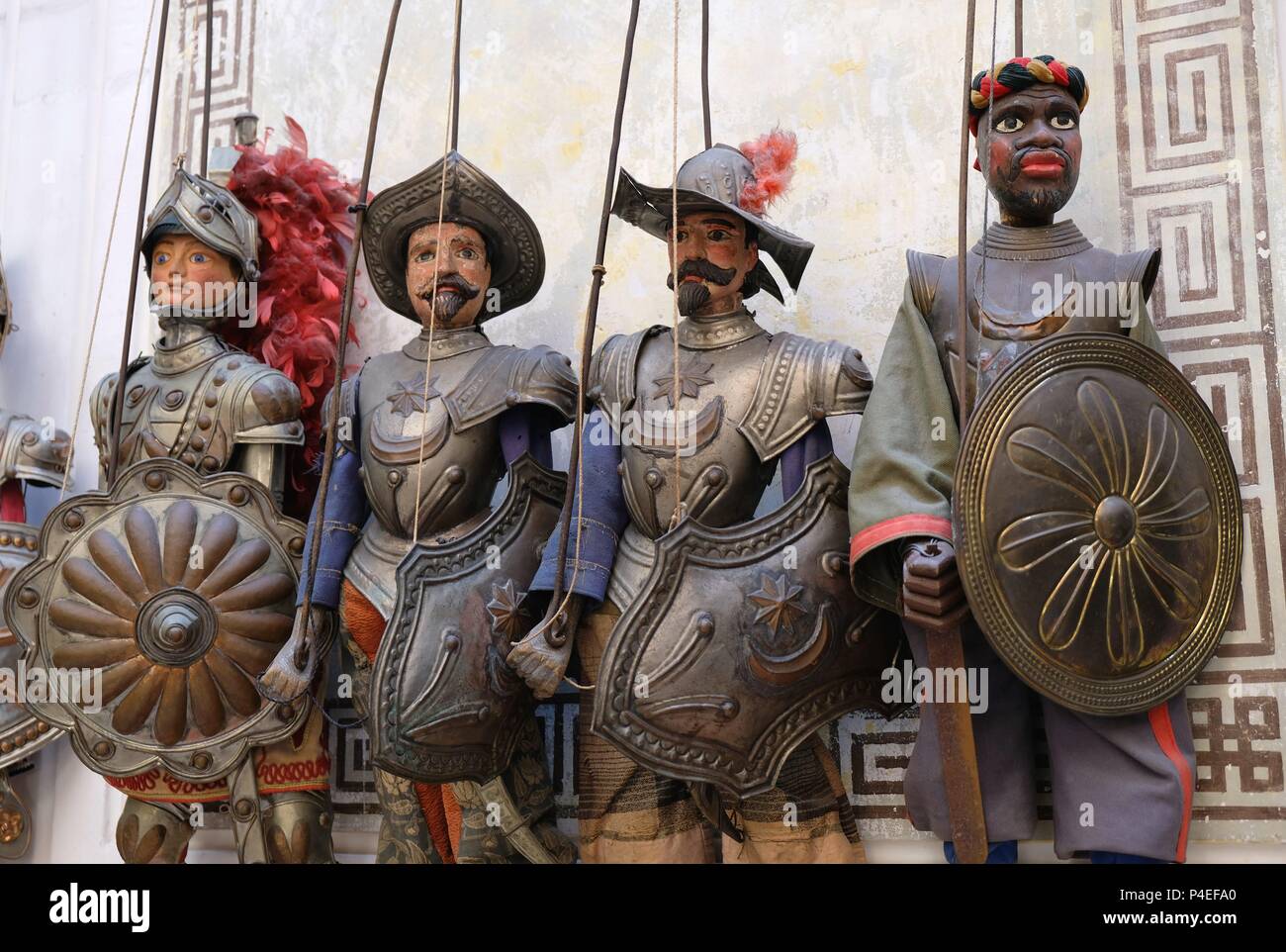 Puppet Museum Museo delle in Palermo Sicily April 2018