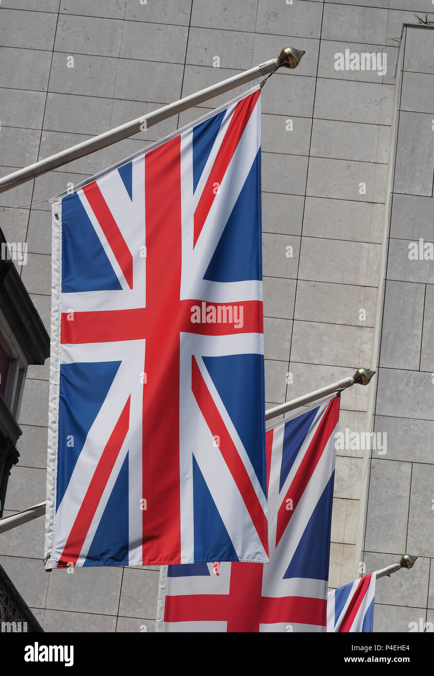 national flag of the United Kingdom (UK) aka Union Jack Stock Photo - Alamy