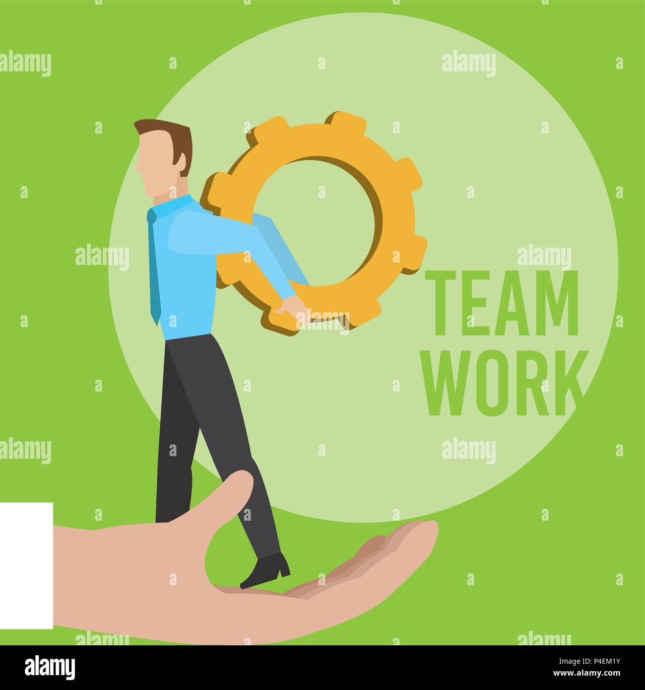 Business teamwork concept Stock Vector Image & Art Alamy
