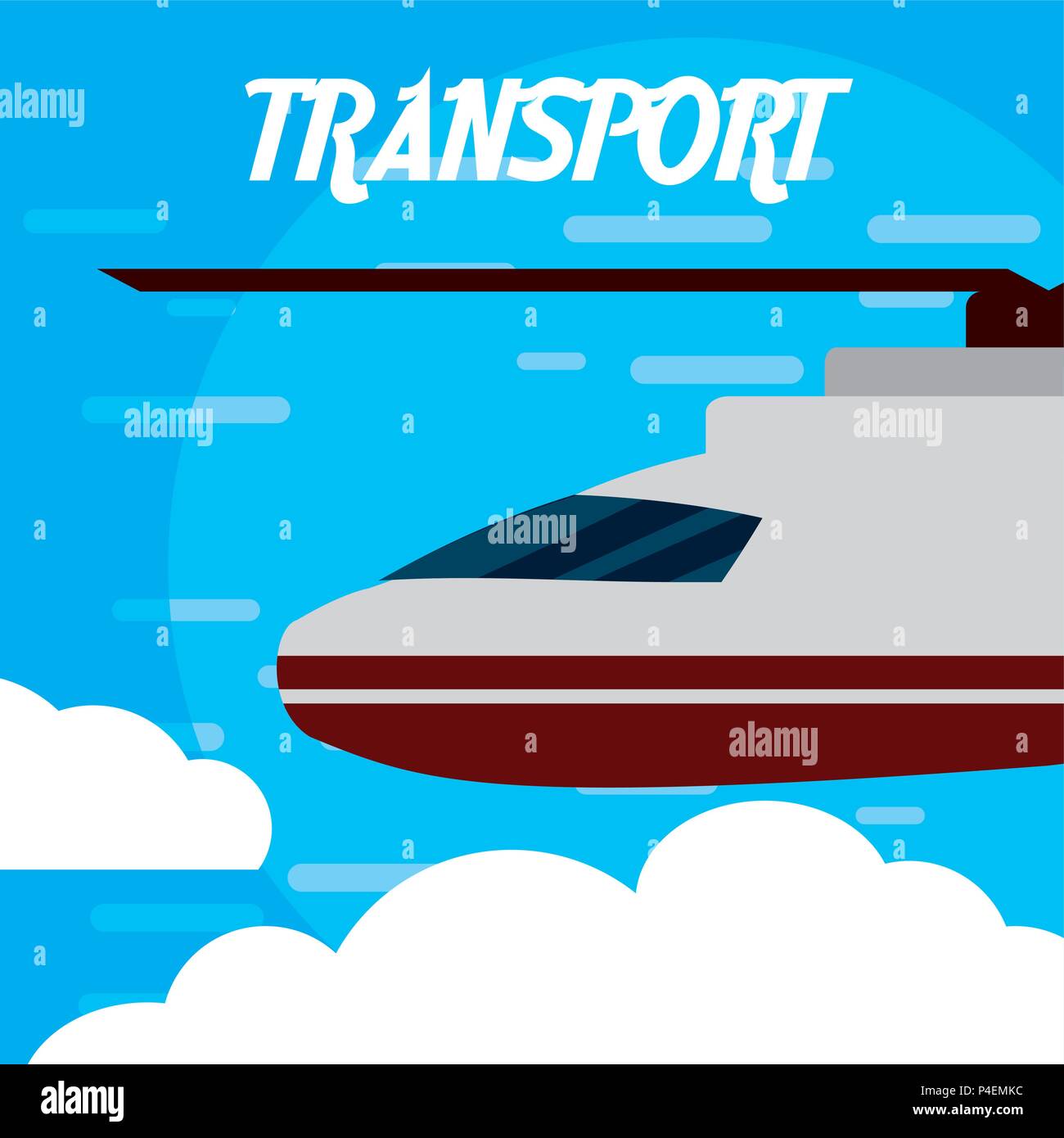 Helicopter aircraft transport Stock Vector Image & Art - Alamy