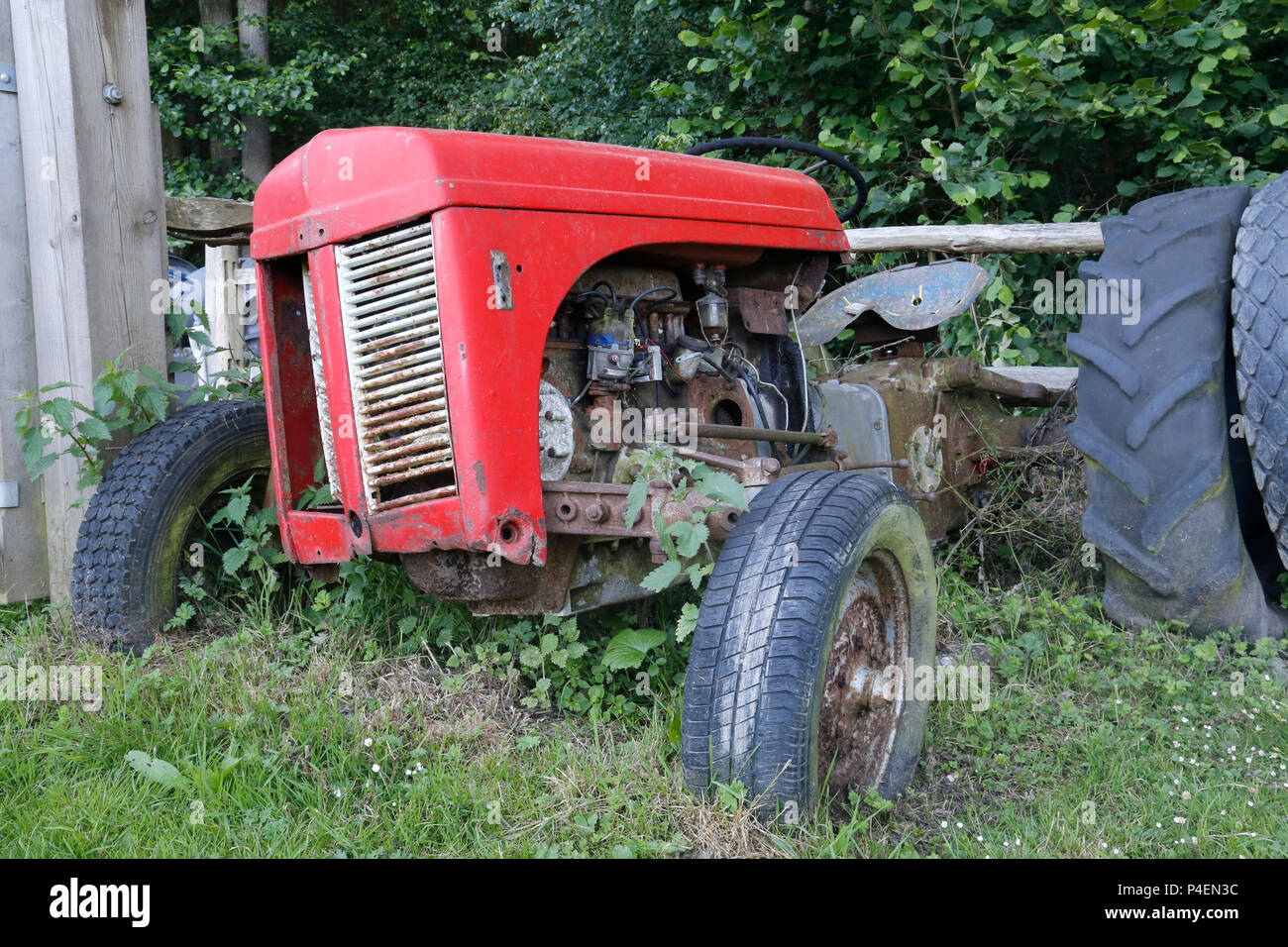 Broken tractor hi-res stock photography and images - Alamy